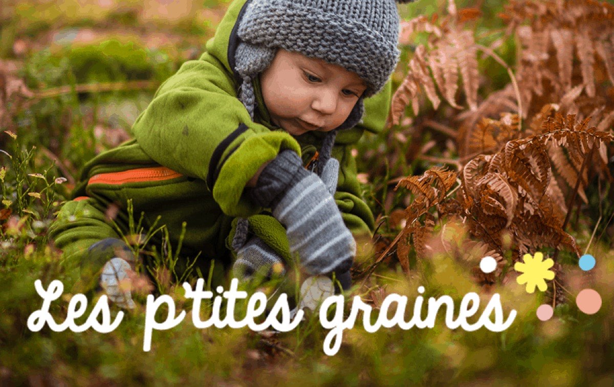 Devanture d'une micro-crèche Les P'tites Graines